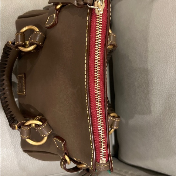 Dooney & Bourke Florentine Leather Nano Satchel - Picture 3 of 9